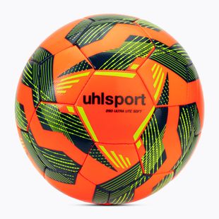 М'яч футбольний uhlsport Ultra Lite Soft 290 fluo orange/navy/fluo yellow розмір 3