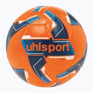 М'яч футбольний uhlsport Team fluo orange/navy/white розмір 5
