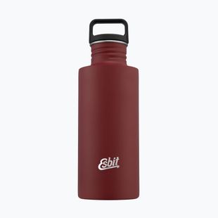 Пляшка туристична Esbit Sculptor Stainless Steel Drinking Bottle 750 ml burgundy