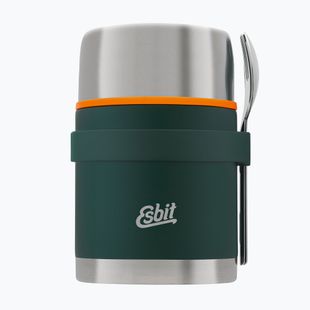 Термос для їжі з приборами Esbit Stainless Steel Food Jug 750 мл forest green