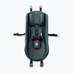 Сидіння для велопричепа Qeridoo Baby shell сіре QBS 20 G