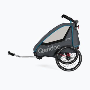Причіп велосипедний Qeridoo Qupa 2 blue