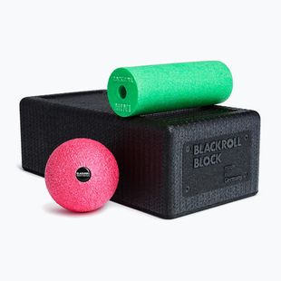 Набір для йоги BLACKROLL Block black/ green/ pink