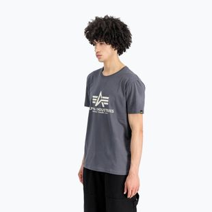 Футболка чоловіча Alpha Industries Basic greyblack