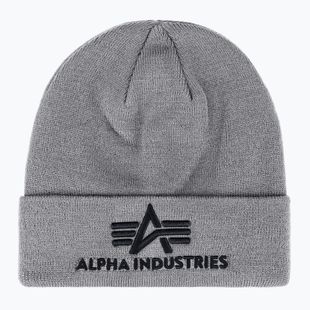Шапка Alpha Industries 3D grey heather