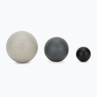 М'ячі для масажу STRYVE Massage 3 pack black/grey/silver