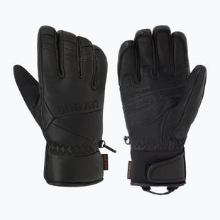 Рукавиці лижні чоловічі Descente Black leather