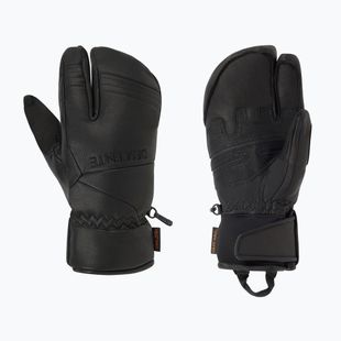 Рукавиці гірськолижні чоловічі Descente 3 Finger Leather black