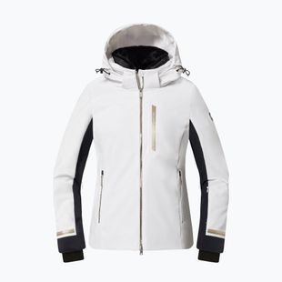 Куртка гірськолижна жіноча Descente Shirring super white