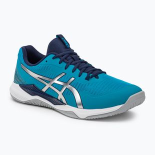 Кросівки гандбольні чоловічі ASICS Gel-Tactic island blue/pure silver