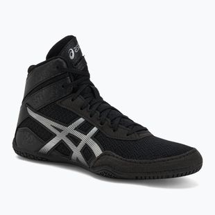 Кросівки борцівські ASICS Matcontrol 3 black/ pure silver