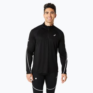 Кофта для бігу чоловічий ASICS Road Lite-Show 1/2 Zip performance black