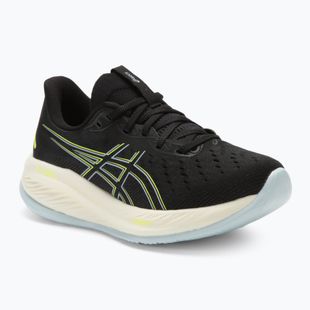 Кросівки для бігу жіночі ASICS Gel-Cumulus 26 black/safety yellow
