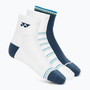 Шкарпетки YONEX 19236 Quarter 3 пари navy/white/green