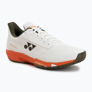 Кросівки тенісні чоловічі YONEX Power Cushion Ad-Accel white/orange