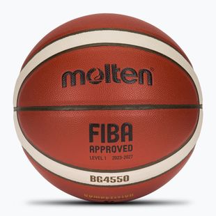 М'яч баскетбольний Molten B7G4550 FIBA brown розмір 7