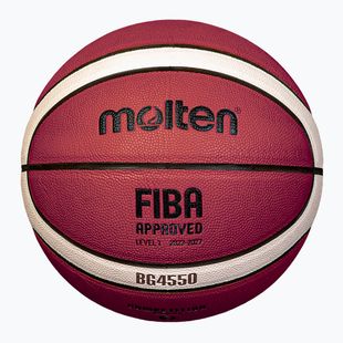 М'яч баскетбольний Molten B7G4050 FIBA brown розмір 7