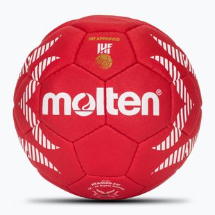 М'яч гандбольний Molten H3A5000-S4F IHF OFFICIAL BALL PARIS 2024 red розмір 3