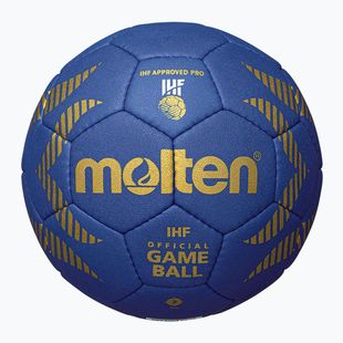 М'яч гандбольний Molten H3A5000-B IHF OFFICIAL BALL blue розмір 3