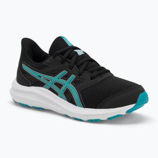 Кросівки для бігу дитячі ASICS Jolt 4 GS black/wave teal