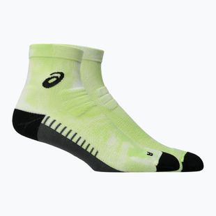 Шкарпетки ASICS Performance Run Quarter lime green