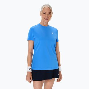 Жіноча тенісна футболка ASICS Court Top W blue coast