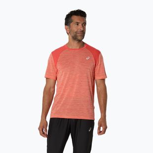 Футболка для бігу чоловіча ASICS Road Top coral reef/mojave