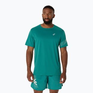 Футболка для бігу чоловіча ASICS Icon SS Top rainy lake