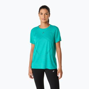 Футболка для бігу жіноча ASICS Metarun SS Top wave teal