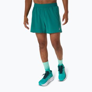 Шорти для бігу чоловічі ASICS Road 5IN rainy lake/light teal