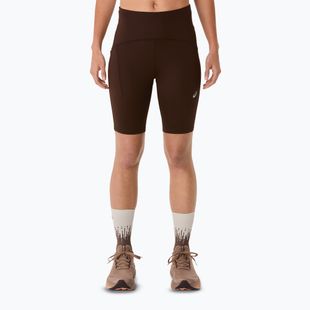 Шорти для бігу жіночі ASICS Road High Waist 8IN Sprinter coffee