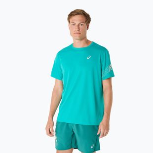 Футболка для бігу чоловіча ASICS Icon SS Top wave teal