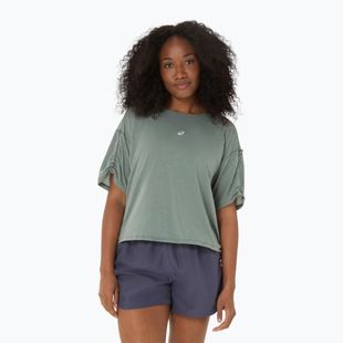 Футболка для бігу жіноча ASICS Nagino Run Adjustable Top monument blue