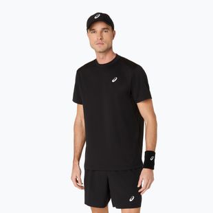 Футболка тенісна чоловіча ASICS Court Top performance black