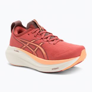 Кросівки для бігу жіночі Asics Gel-Nimbus 27 dark pink clay/orange glow
