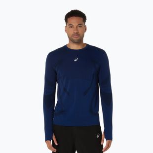 Лонгслів для бігу чоловічий ASICS Road Seamless LS midnight