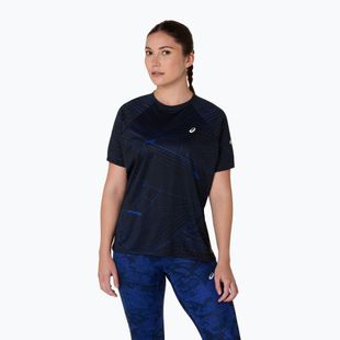 Футболка для бігу жіноча ASICS Road Lite-Show SS performance black