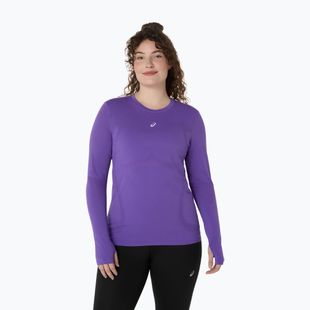 Лонгслів для бігу жіночий ASICS Road Seamless LS edo purple
