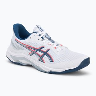 Кросівки волейбольні чоловічі ASICS Netburner Ballistic FF 4 white/mako blue