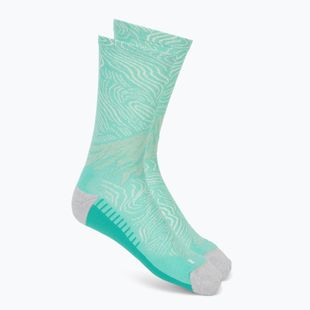Шкарпетки ASICS Fujitrail Graphic Crew aurora green/light dust