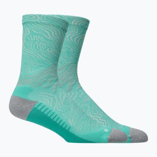 Шкарпетки ASICS Fujitrail Graphic Crew aurora green/light dust