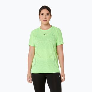 Жіноча бігова футболка ASICS Metarun SS Top illuminate green