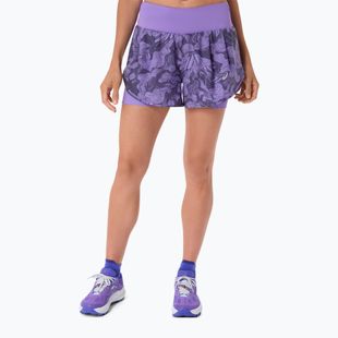Шорти для бігу жіночі ASICS Road All Over Print amethyst