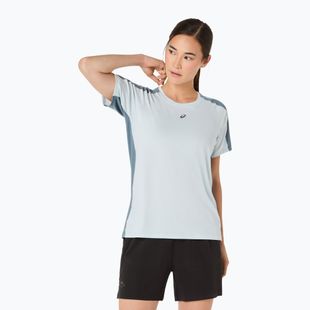Футболка для бігу жіноча ASICS Fujitrail Elite Top cool grey/ironclad