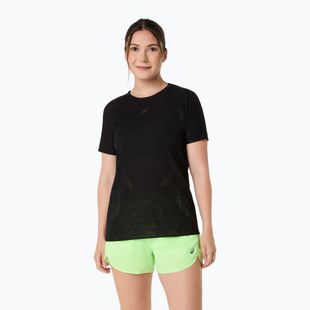 Футболка для бігу жіноча ASICS Metarun SS Top performance black