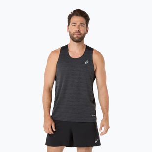 Футболка для бігу чоловіча ASICS Road Singlet performance black