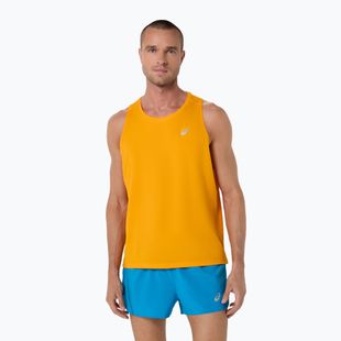 Чоловіча бігова футболка ASICS Core Singlet yamabuki