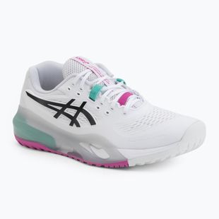 Кросівки тенісні чоловічі ASICS Gel-Resolution X white/aurora green