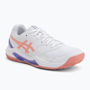 Кросівки для паделю жіночі ASICS Gel-Dedicate 8 Padel W white/guava