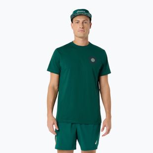 Футболка тенісна чоловіча ASICS Padel Court Graphic jewel green